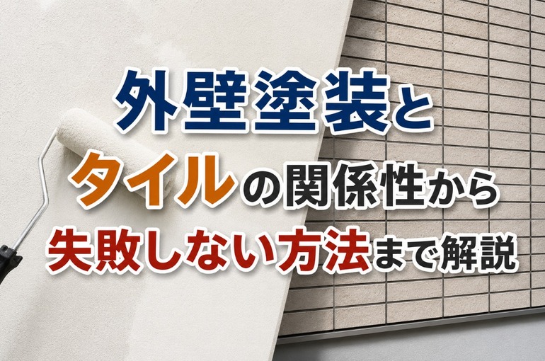 外壁塗装 タイル